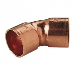 CURVA 45º COBRE SOLDAR H-H...