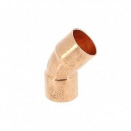 CURVA 90º COBRE SOLDAR H-H...