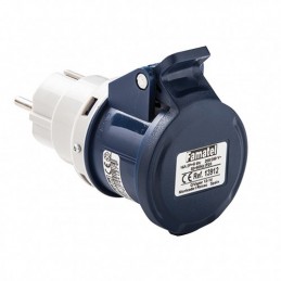 ADAPTADOR CLAVIJA 2P+TTL...