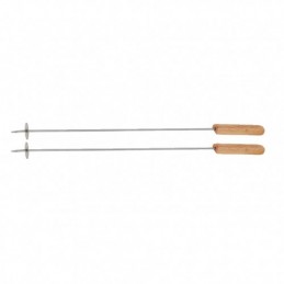 PINCHOS BARBACOA 46.5 CM. 2UDS