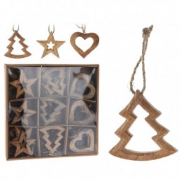 COLGANTE NAVIDAD MADERA