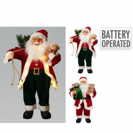 FIGURA PAPÁ NOEL DE PIE LED...
