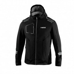 SOFT SHELL GRIS/NEGRO TALLA M