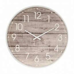 RELOJ PARED MADERA 60X60X45CM
