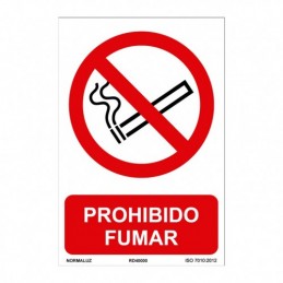 SEÑAL PROHI FUMAR PVC 0,7MM...
