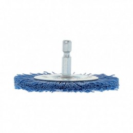 CEPILLO CIRCULAR NYLON AZUL...