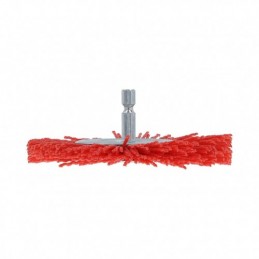 CEPILLO CIRCULAR NYLON ROJO...