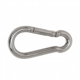 MOSQUETON MUELLE 8MM.  INOX...