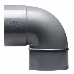 CODO 87º PVC M-H  Ø32mm.