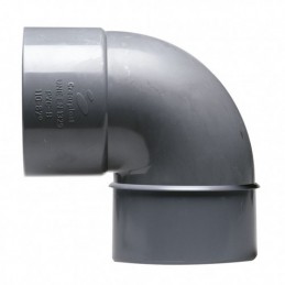 CODO 87º PVC M-H  Ø75mm.