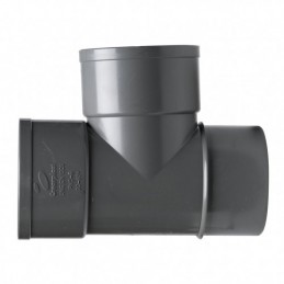DERIVACION 87º PVC M-H  Ø90mm.