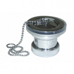 VALV.LAVABO/BIDE INOX Ø70 1...