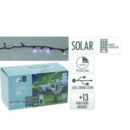 GUIRNALDA 240 LED SOLAR...
