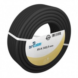 CAB.ELECT 3X2,5Ø NEGRO. 25M.