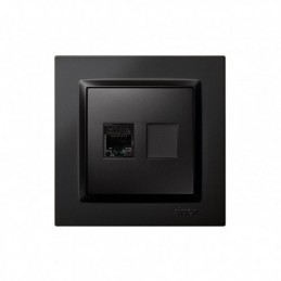 RJ45 CAT.5E NEGRO SIMON 10