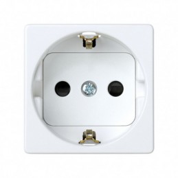 BASE ENCHUFE 2P+TT BL SIMON 27