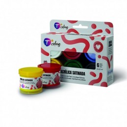 SET ACRILICO TCOLORS 6...