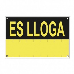 SEÑAL ES LLOGA PVC 0,4mm...