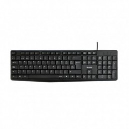 TECLADO CON CABLE USB NEGRO...