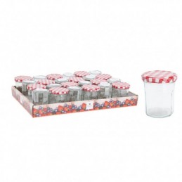 TARRO CRISTAL CON TAPA METAL