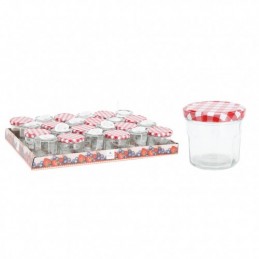 TARRO CRISTAL CON TAPA METAL
