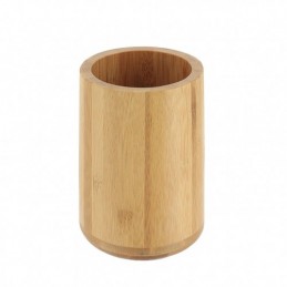SERIE BAÑO BAMBU. VASO REDONDO