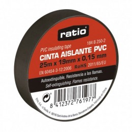 CINTA AISLANTE 50X25M NEGRA...
