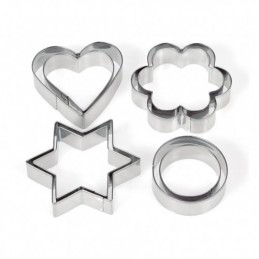 JGO. 8 CORTA GALLETAS INOX....