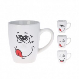 MUG 310 ML. STONEWARE. SURTIDO