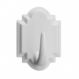 COLGADOR PLASTICO BLANCO...