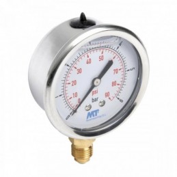 MANOMETRO INOX GLICERINA...