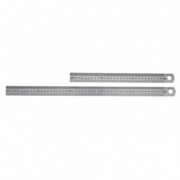 REGLA ACERO INOX.100...