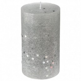 VELA CON ESTRELLAS 7x12 CM....