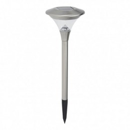 ESTACA LED SOLAR INOX  Ø...