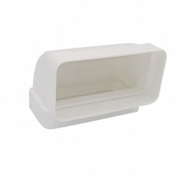 CODO VERTICAL 90º 110x55mm.