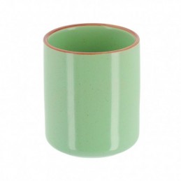 VASO GRES 300 ML. VERDE SALVIA