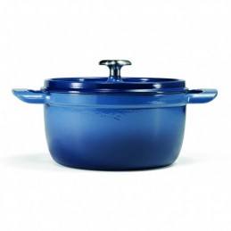 COCOTTE C/TAPA AZUL 22 CM....