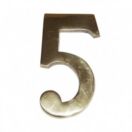 NUMERO LATON 10 CM N 5.  EHL
