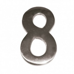 NUMERO NIQUEL MATE 10 CM N...
